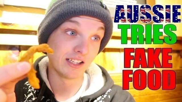 'AUSSIE TRIES AMERICAN STYLE AUSTRALIAN FOOD'