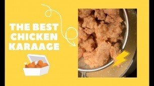 'Best Chicken Karaage Recipe (Japanese Fried Chicken)'