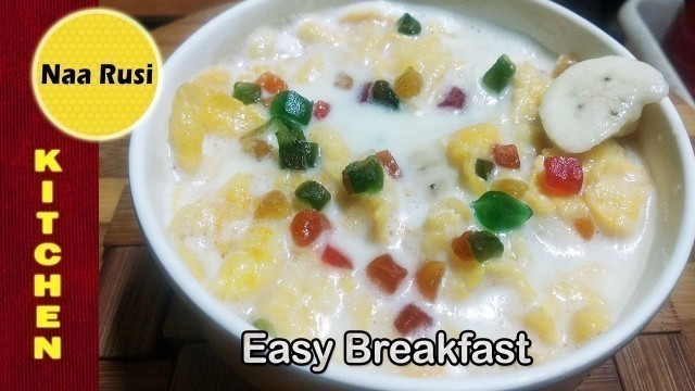 'Diet breakfast for weight loss in tamil | Corn flakes breakfast for weight loss |'