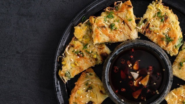 'Mung Bean Pancakes | Korean Street Food as on Netflix'