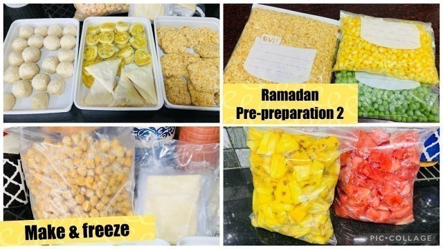 'Make & Freeze Iftar Recipes in Tamil/ Ramadan pre-preparation 2022/ Iftar recipes *Yas Kitchen*'