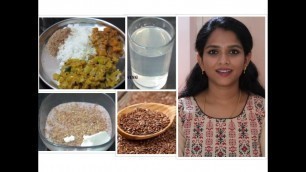 'Best Diet food with Flax Seed || Quick Weight loss || Lose Tummy || Beyoudefining'