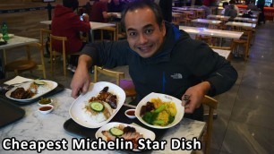 'CHEAPEST MICHELIN STAR DISH - Hawker Chan Melbourne - Australian Food Tour'