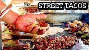 'Mexican Street Food - DELICIOUS Street Tacos - The BEST Street Food In The World'