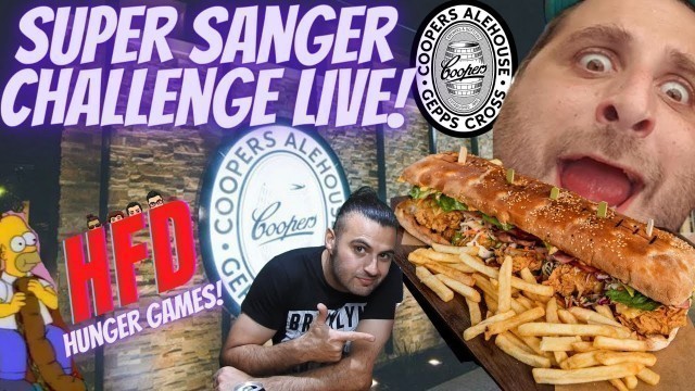 'SUPER SANGER CHALLENGE LIVE. Come join us as the Aussie Seth Rogen & KP take on this EPIC SANGER!'