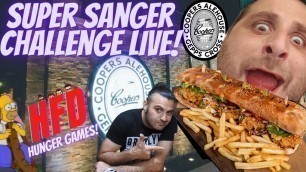 'SUPER SANGER CHALLENGE LIVE. Come join us as the Aussie Seth Rogen & KP take on this EPIC SANGER!'