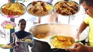 'Famous Mutton Biryani Point | World Cheapest Biryani at Narasaraopet | Food Bandi | #StreetFood'