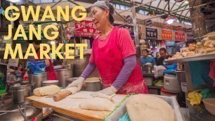 'Gwangjang Market - Korean Street Food on NETFLIX Seoul!'