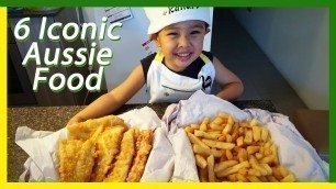 '3-year-old Shares \"Top Must Try Aussie Food\" | Australian Food | Team Super Nicos'