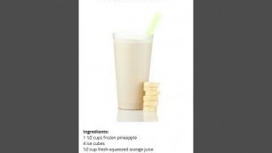 '4 Muscle Building Smoothie Recipes #shorts'