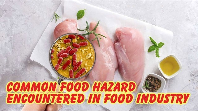 'Common Food Hazard encountered in Food Industry'