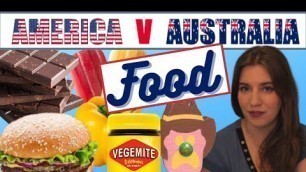 'AMERICA v AUSTRALIA |Australian Foods Compared to American Foods | American Expat in Sydney'