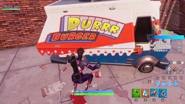 'Dance or Emote Between Two Food Trucks Fortnite'