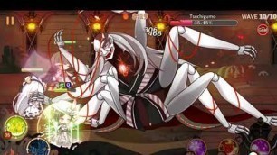 'Food Fantasy - Lv 40 Catacombs: Scary Tsuchigumo Fight with 3x Crystal Spending!'