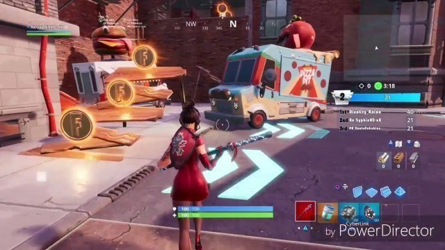 'Dance or emote between two food trucks challenge finally Found! SEASON 9 DOWNTIME DROP CHALLENGES'