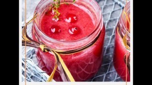 'Dr. Sebi\'s Red Currant Peach Smoothie'