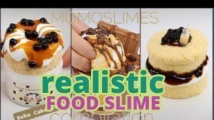'Satisfying Slime Compilation! | FOOD SLIME | TikTok Compilation 2021'