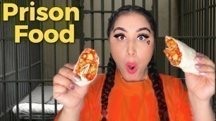 'Eating PRISON Food For 24 Hours CHALLENGE!'